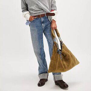 Bobbi Slouch Suede Tote - Brand new